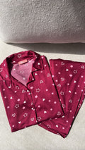 Pyjama Femme Rouge – Ensemble 2 Pièces Importé de Turquie